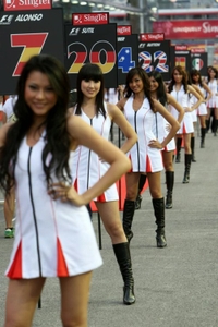 Sexy F1 Girls