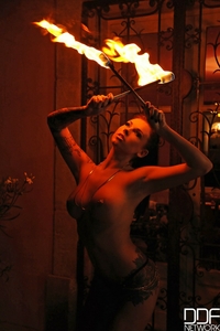 Pyromaniac Daniella Mae