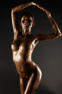 Danika - Black Oil Bodyscape