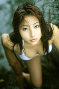Azusa Takagi in Outdoor Bikini Pics