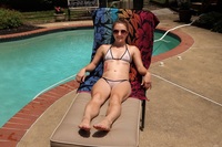 Mira Monroe At Pool