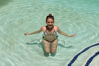 Mira Monroe At Pool