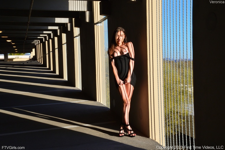 Veronica Church flashing