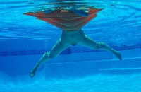 Under pool water