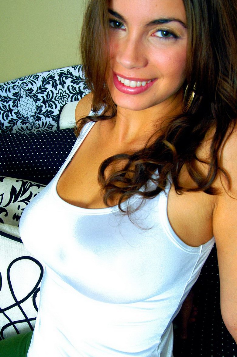 Lucinda Lounging on Her Bed