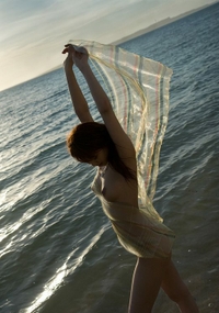 Sweet teenie on the beach