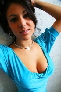 Jesslynn in Blue Dress