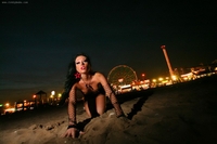 Crazy Nadia outside shoots