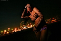 Crazy Nadia outside shoots