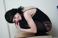 Russian girl in stockings