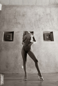 Alyssa Lovelace B&W Nudes