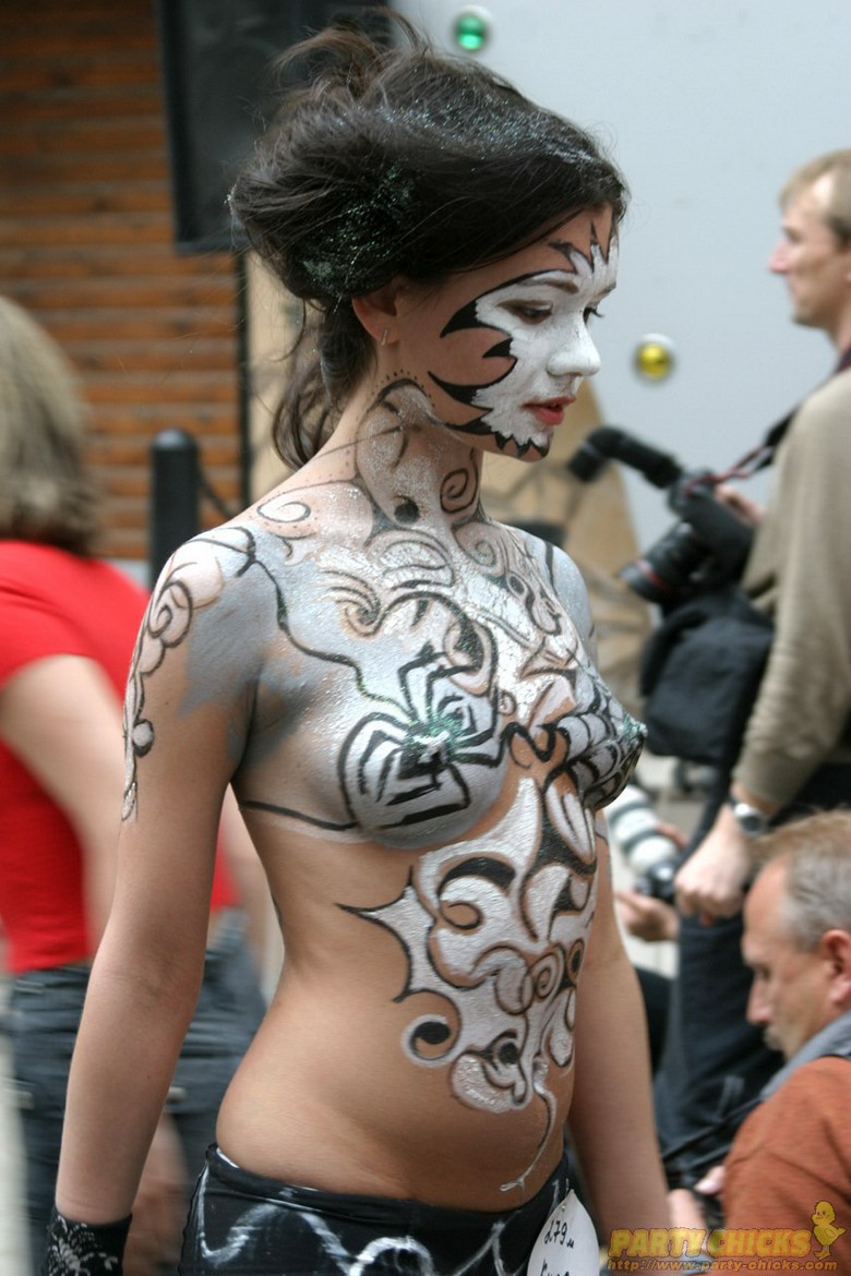 Topless Bodypaint Art Festival
