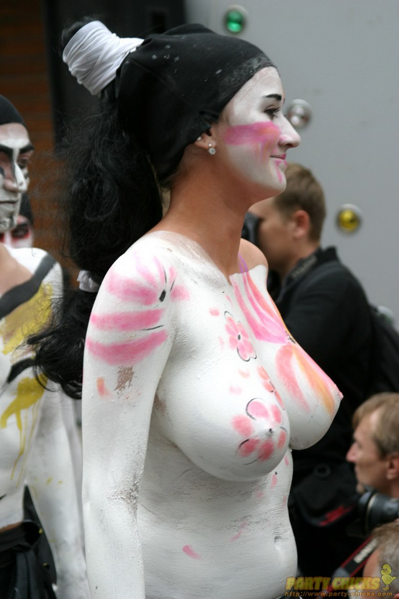 Topless Bodypaint Art Festival