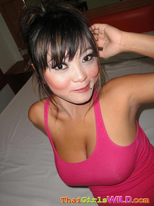 Busty thai girl fucks