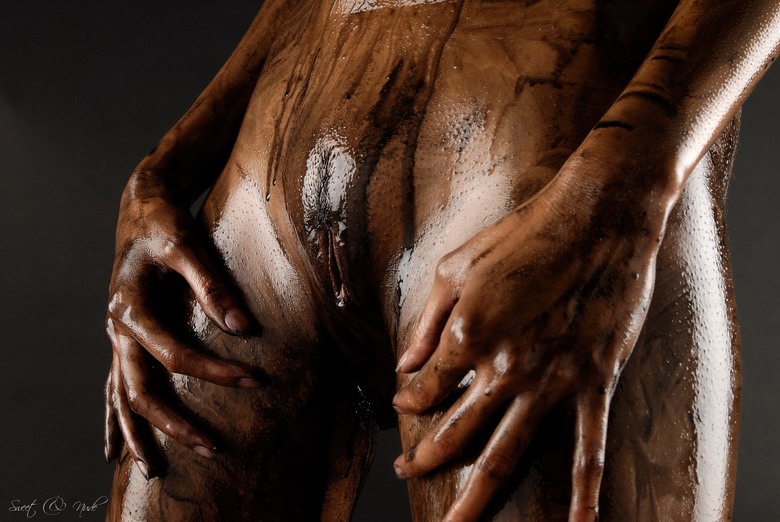Danika - Black Oil Bodyscape