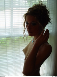 A beautiful southern belle posing