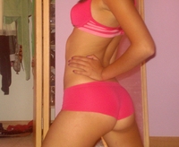 In the room of an exotic beauty GF