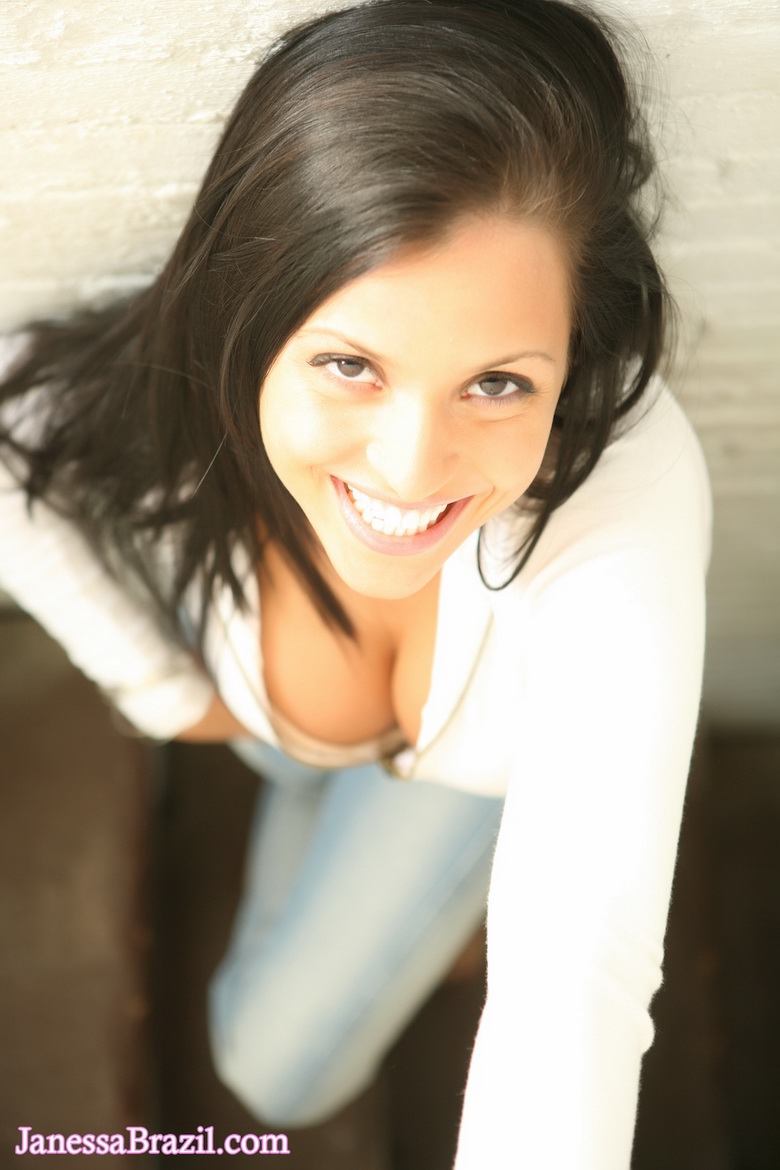 White Hoodie and Brazilian Jeans