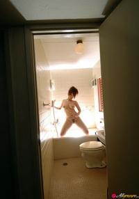 Ai Sayama Bathroom Tease