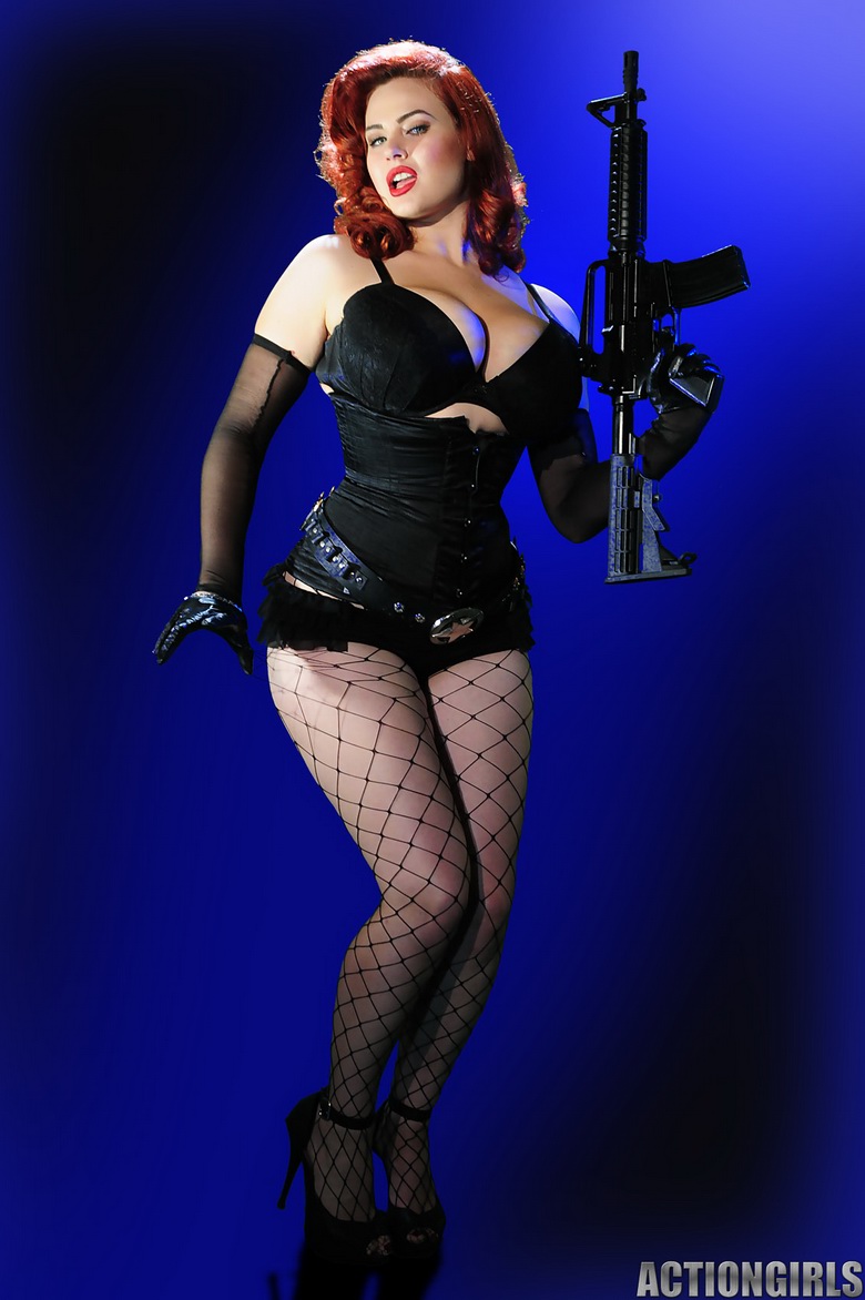 Gia In Black Corset