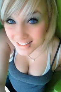 Blonde emo girl collection